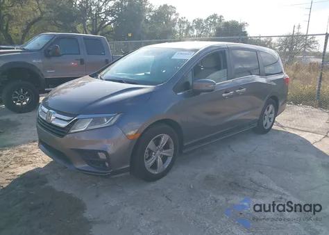 2018 Honda Odyssey Ex-L z USA, uszkodzony, nr VIN 5FNRL6H77JB060377